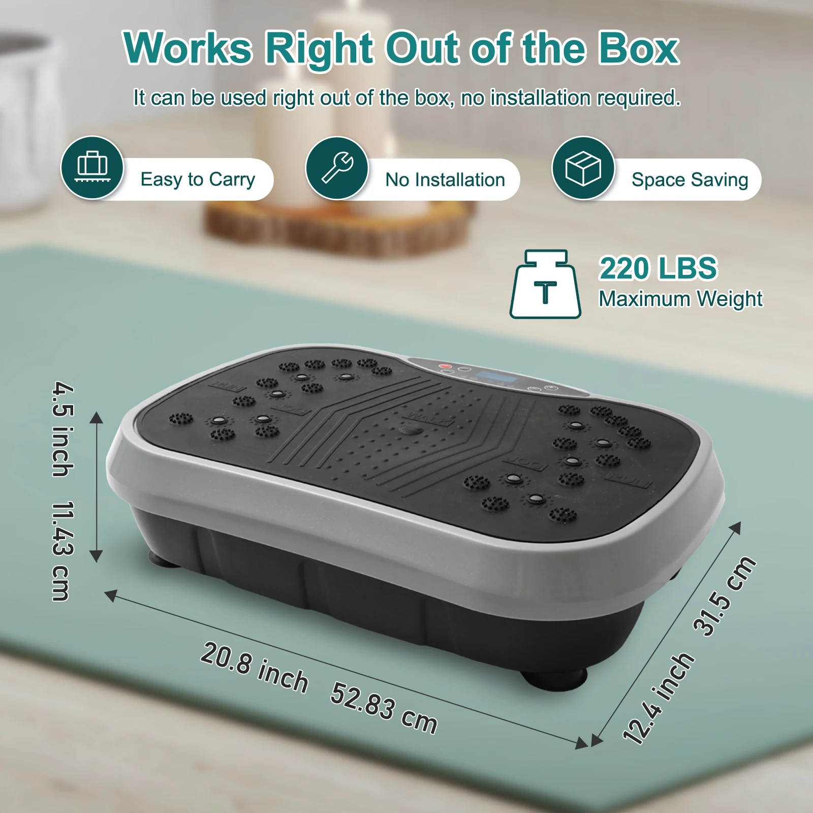 Vibration Plate Exercise Machine - Image 2