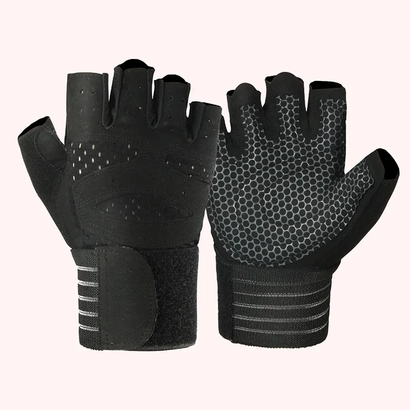 Wristband Support Weightlifting Gloves - Image 9