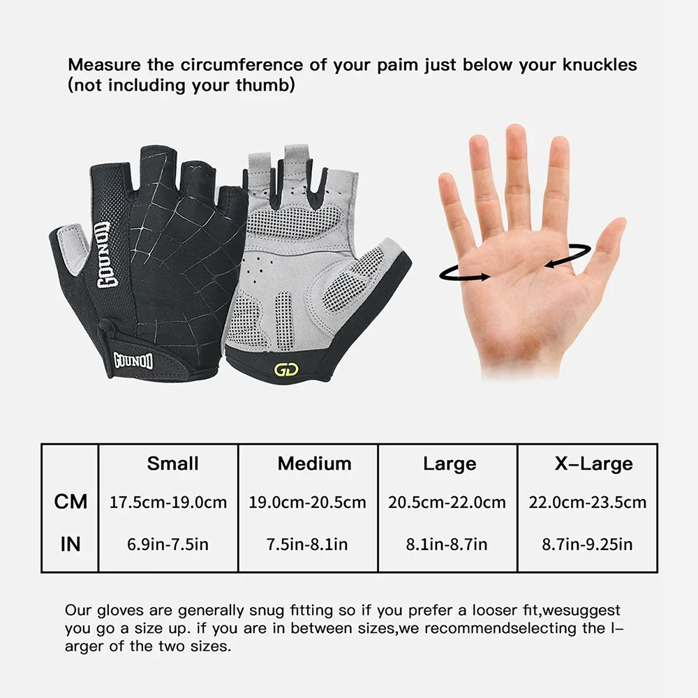 Unisex Lightweight Workout Fitness Gloves - Image 6