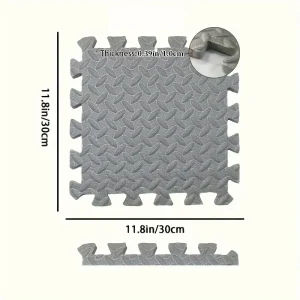 8/16 Pcs Foam Fitness Mat - Thumbnail Image 7