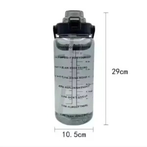 2L Water Bottle Portable Straw - Thumbnail Image 5