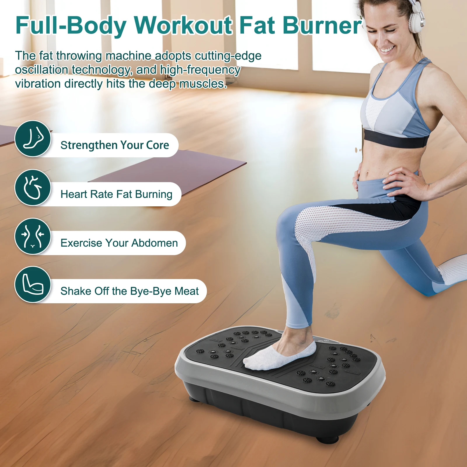 Vibration Plate Exercise Machine - Image 4