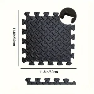 8/16 Pcs Foam Fitness Mat - Thumbnail Image 8