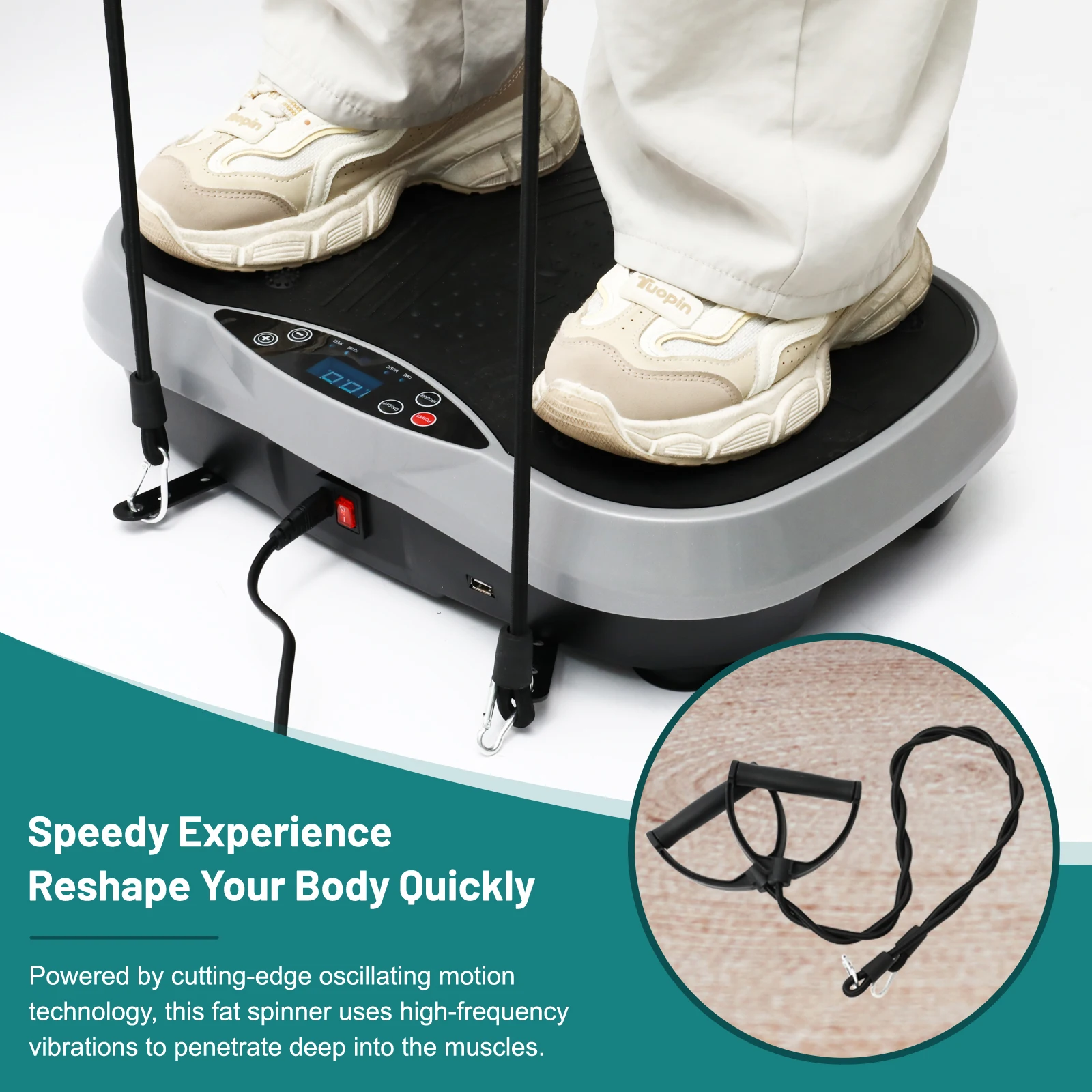 Vibration Plate Exercise Machine - Image 5