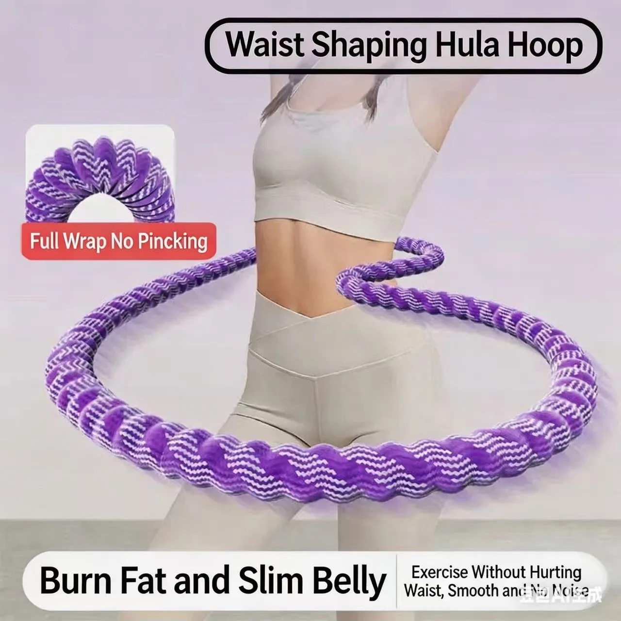 Soft Fitness Hula Hoop - Image 7