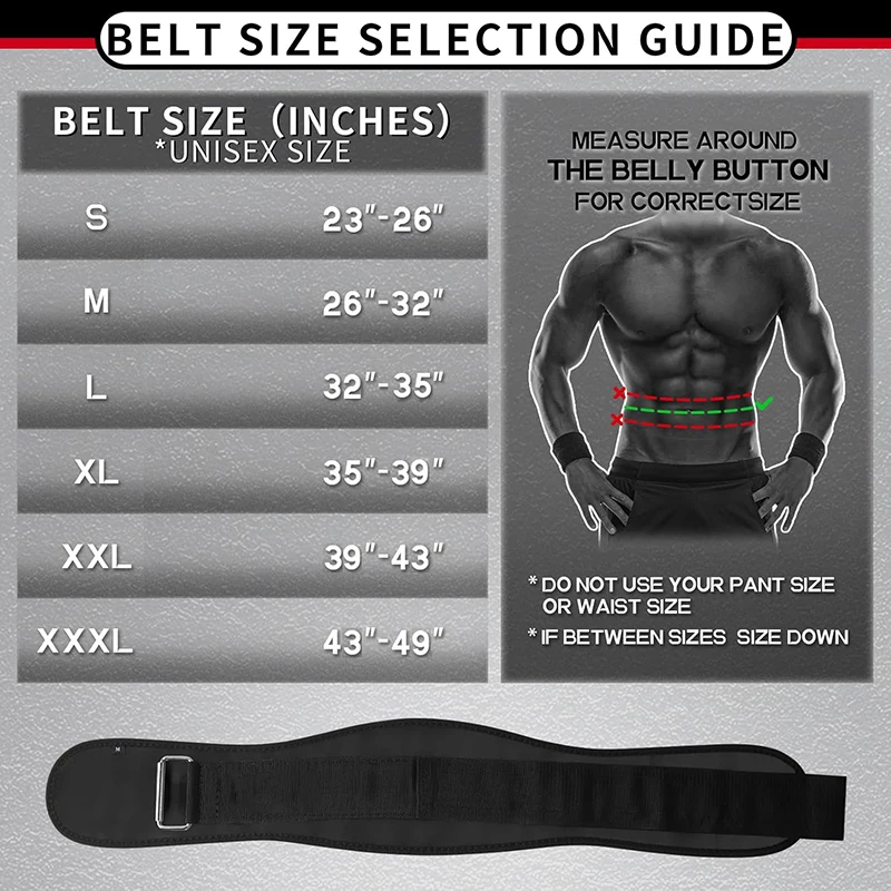Black Thick EVA Weightlifting Belt,Quick Locking Powerlifting Belts to Keep Body in Proper Shape,Gym Belt for Waist 60-122cm - Image 6