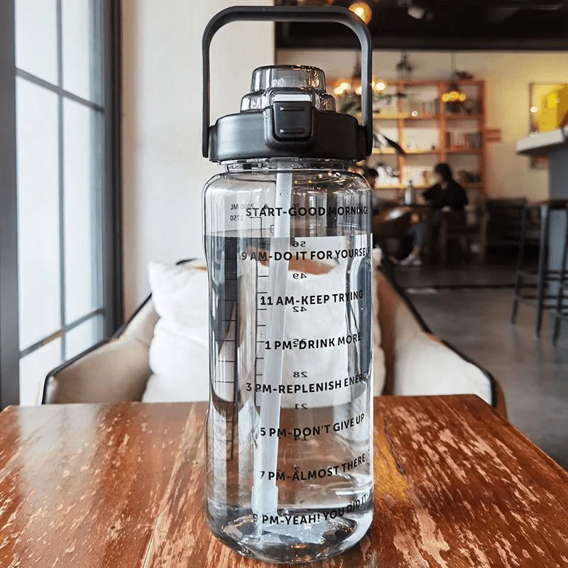 2L Water Bottle Portable Straw - Image 8