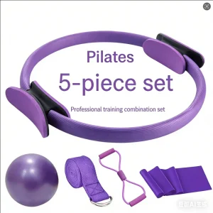 5-Piece Set of Fitness Circular Training Rings