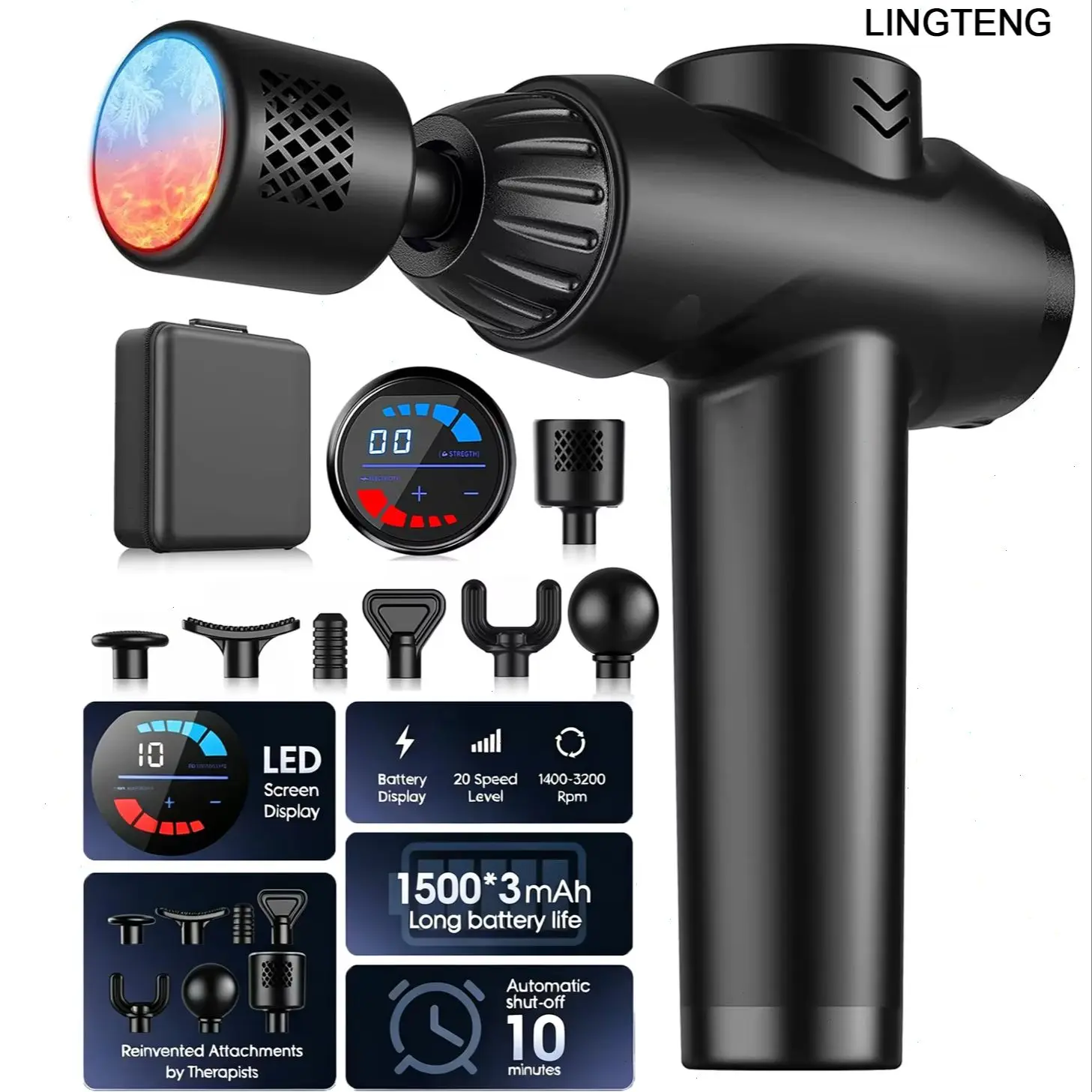 Deep Tissue Massage Gun - Image 1