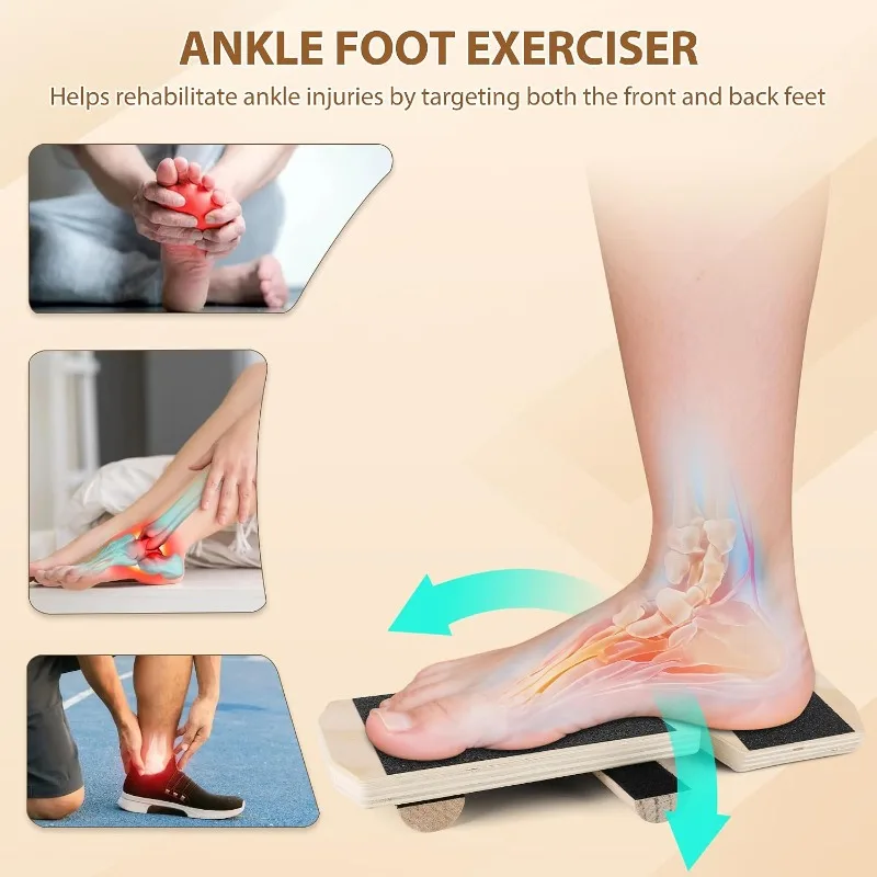 Wooden Ankle Balance Board - Image 2