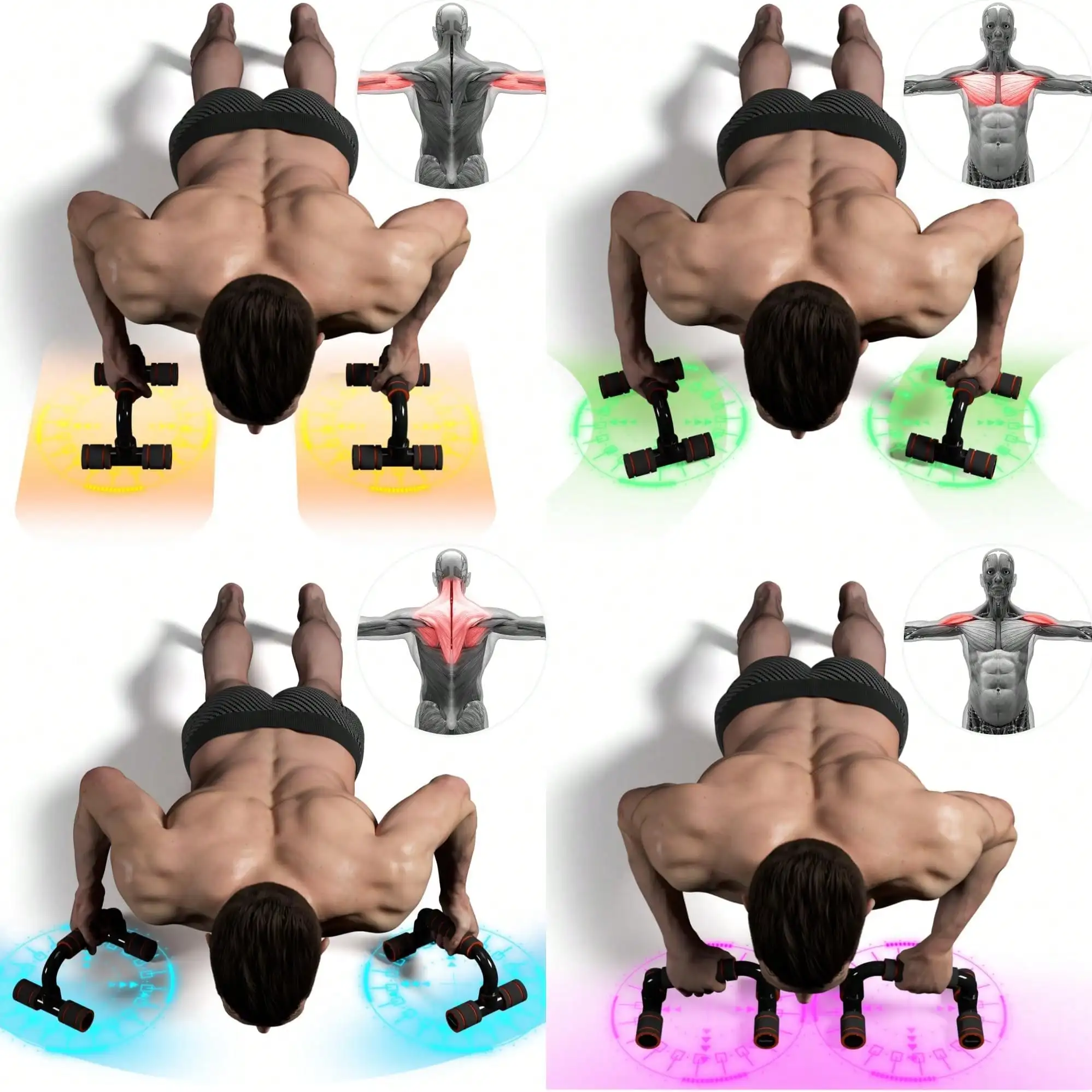 1pair Fitness Push Up Bars - Image 5