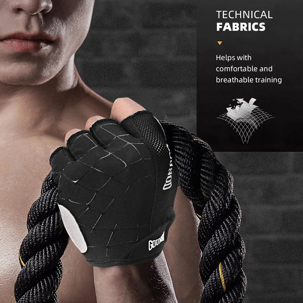 Unisex Lightweight Workout Fitness Gloves - Image 5