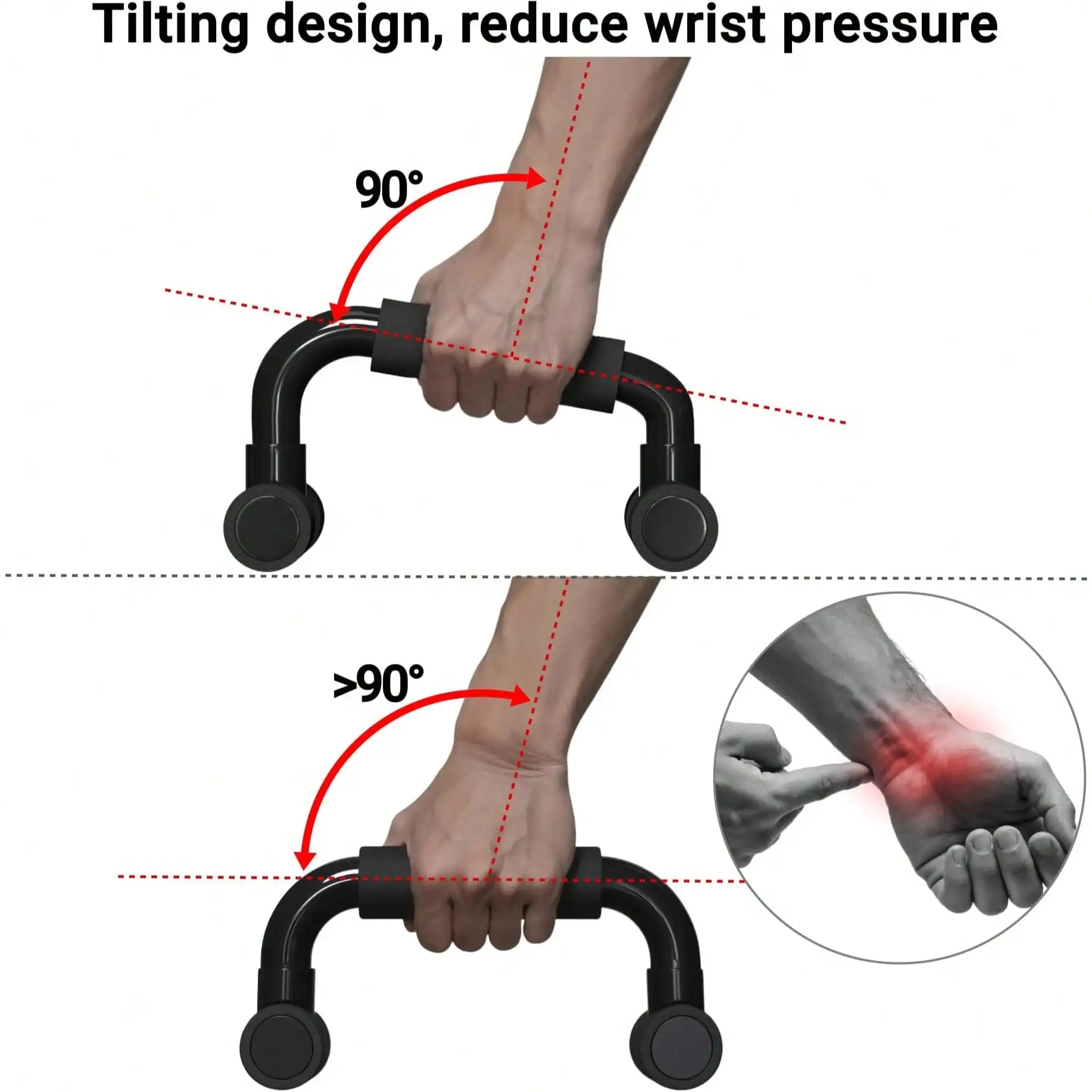 1pair Fitness Push Up Bars - Image 3