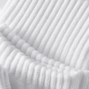 10/20 Pairs Neutral Solid Neck Socks - Thumbnail Image 4