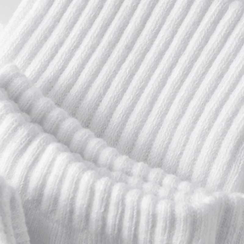 10/20 Pairs Neutral Solid Neck Socks - Image 4