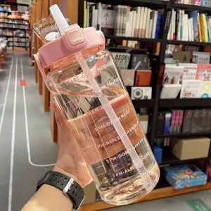 2L Water Bottle Portable Straw - Thumbnail Image 11