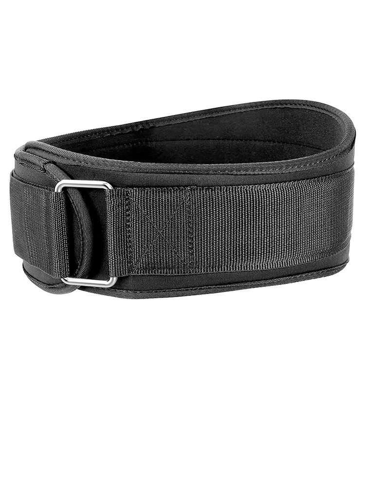 Black Thick EVA Weightlifting Belt,Quick Locking Powerlifting Belts to Keep Body in Proper Shape,Gym Belt for Waist 60-122cm - Image 7