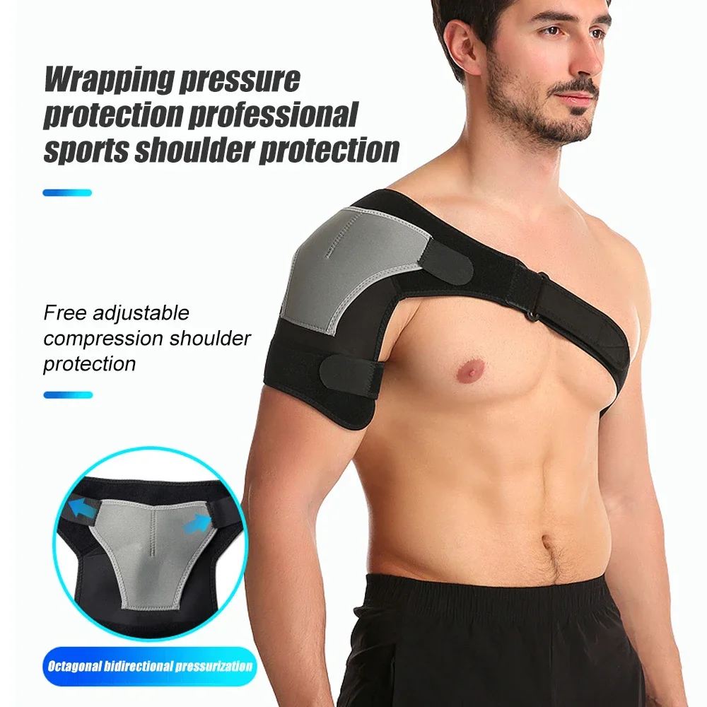 1 Pcs Compression Sleeve Wrap Shoulder Brace - Image 2