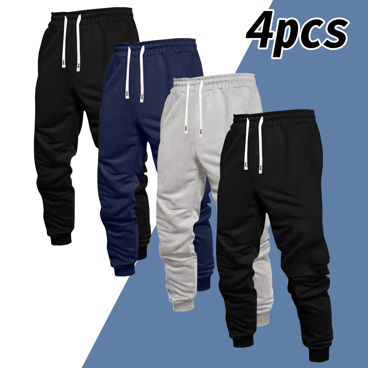 Men's 4-Piece Jogging Pants - Image 1