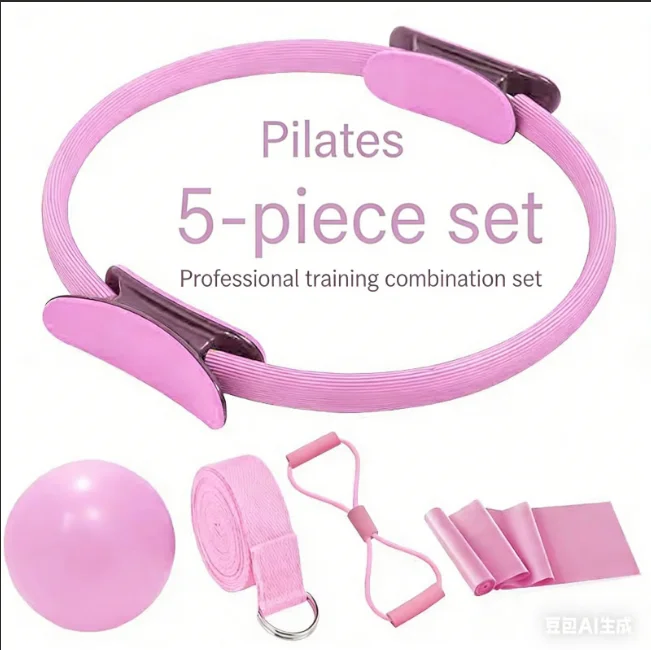 5-Piece Set of Fitness Circular Training Rings - Image 10
