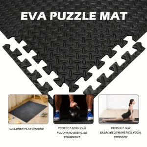 8/16 Pcs Foam Fitness Mat - Thumbnail Image 5