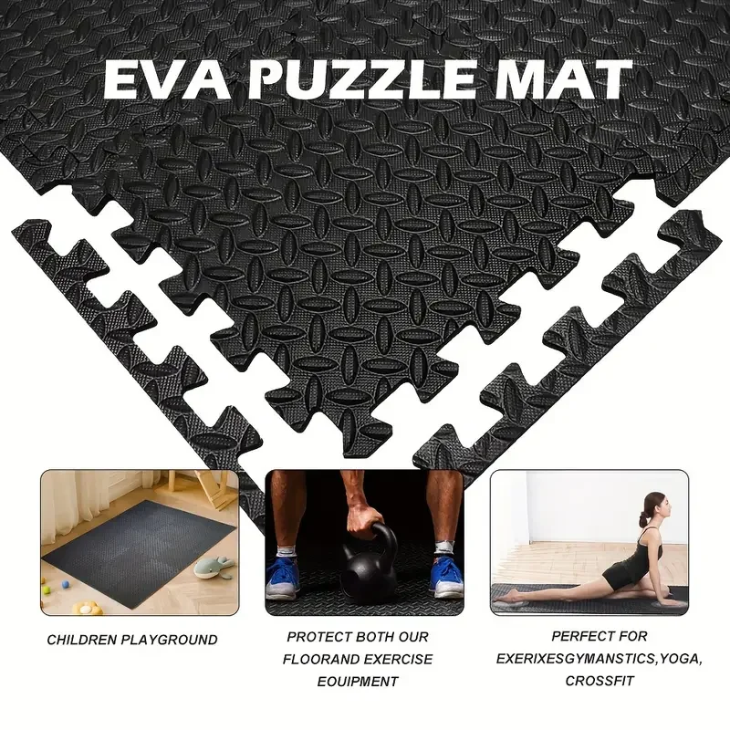 8/16 Pcs Foam Fitness Mat - Image 5
