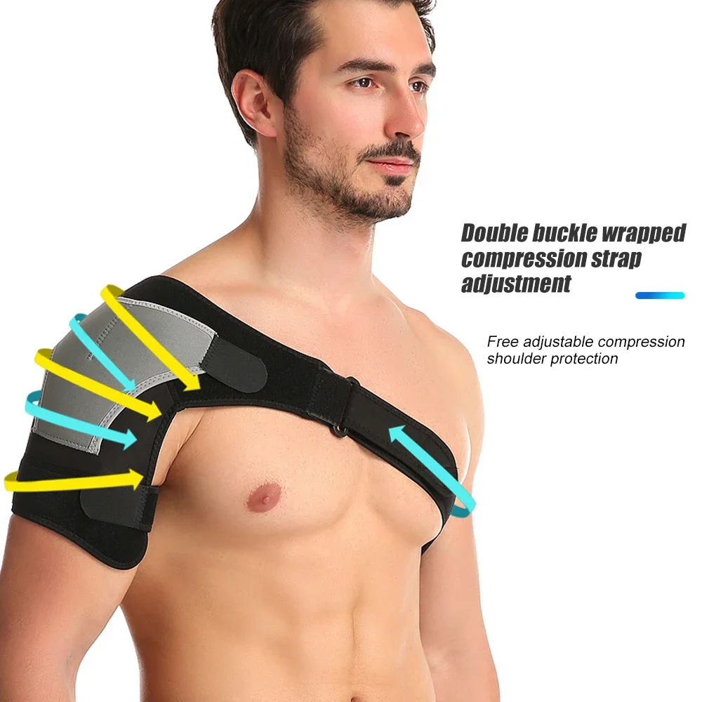 1 Pcs Compression Sleeve Wrap Shoulder Brace - Image 3