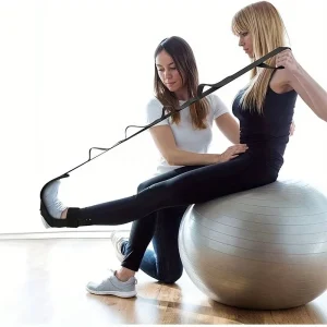 Adjustable Yoga Stretching Band for Leg and Foot - Thumbnail Image 4