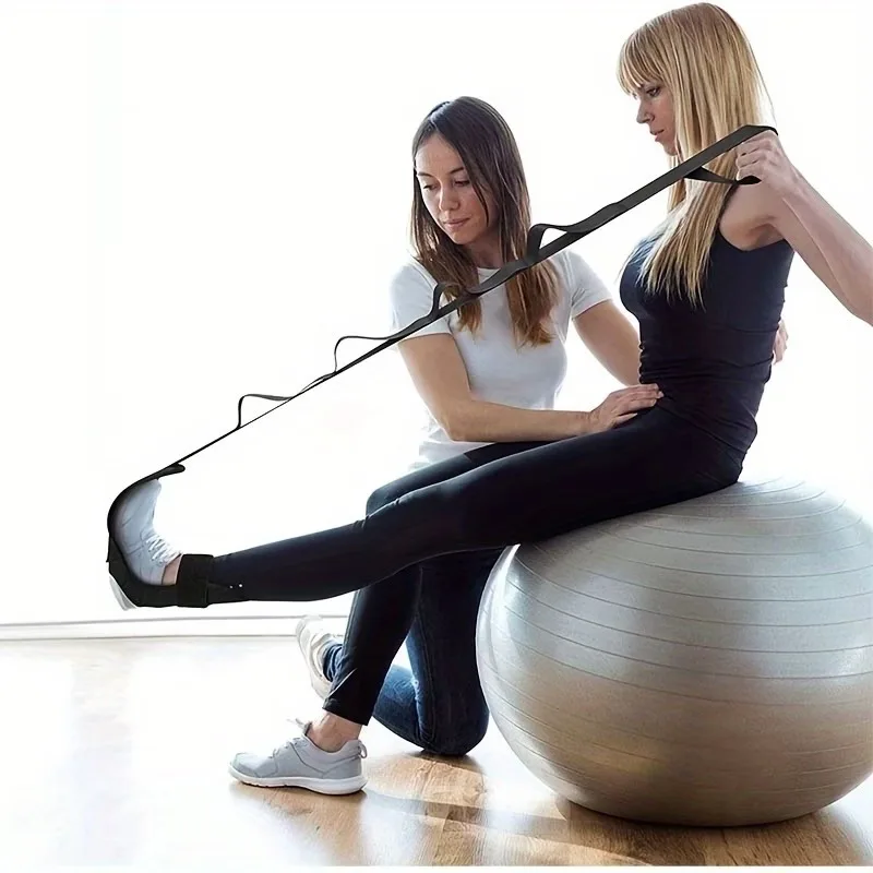 Adjustable Yoga Stretching Band for Leg and Foot - Image 4